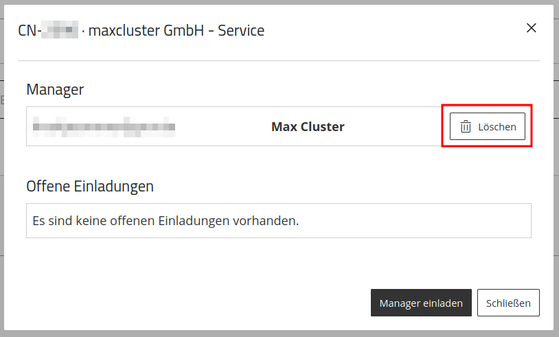 ApplicationCenter-Übersicht-Cluster-Manager-Verwalten-Manager-löschen