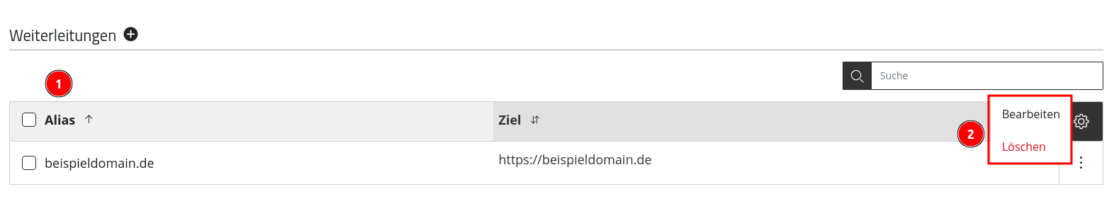 ManagedCenter-Webserver-Apache-NGINX-Weiterleitungen-Menü